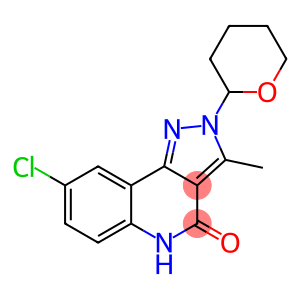 8-chloro-3-Methyl-2-(tetrahydro-2H-pyran-2-yl)-2H-pyrazolo[4,3-c]quinolin-4(5H)-one