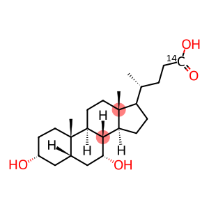 CHENODEOXYCHOLIC ACID, [CARBOXYL-14C]