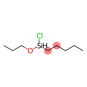 Chloro(propoxy)pentylsilane