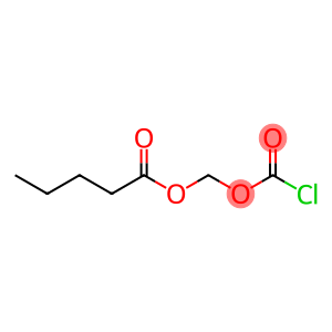 Chlorocarbonic acid pentanoyloxymethyl ester