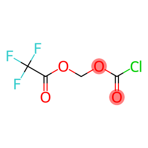 Chlorocarbonic acid trifluoroacetyloxymethyl ester