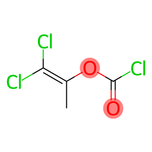 Chloroformic acid 2,2-dichloro-1-methylethenyl ester