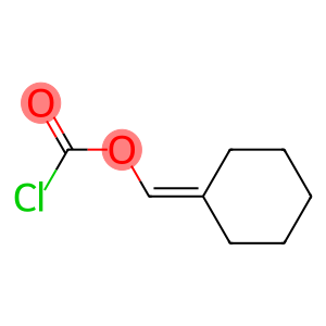 Chloroformic acid cyclohexylidenemethyl ester