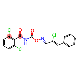 [(([(2-CHLORO-3-PHENYLPROP-2-ENYLIDENE)AMINO]OXY)CARBONYL)AMINO](2,6-DICHLOROPHENYL)METHANONE