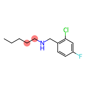 [(2-chloro-4-fluorophenyl)methyl](pentyl)amine