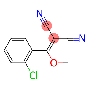 [(2-chlorophenyl)(methoxy)methylidene]propanedinitrile