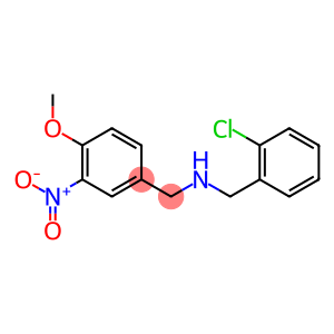 [(2-chlorophenyl)methyl][(4-methoxy-3-nitrophenyl)methyl]amine