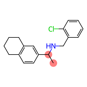 [(2-chlorophenyl)methyl][1-(5,6,7,8-tetrahydronaphthalen-2-yl)ethyl]amine