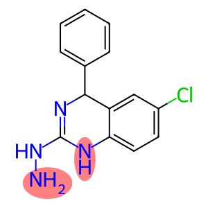 [(6-Chloro-1,4-dihydro-4-phenylquinazolin)-2-yl]hydrazine