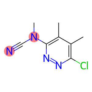 [(6-chloro-4,5-dimethylpyridazin-3-yl)(methyl)amino]methanenitrile