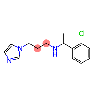 [1-(2-chlorophenyl)ethyl][3-(1H-imidazol-1-yl)propyl]amine