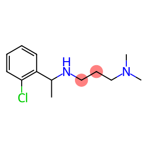 [1-(2-chlorophenyl)ethyl][3-(dimethylamino)propyl]amine