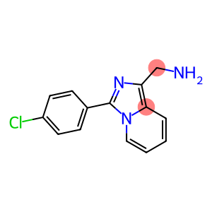 [3-(4-Chlorophenyl)imidazo[1,5-a]pyridin-1-yl]methylamine