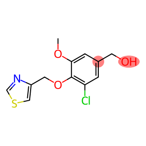 [3-chloro-5-methoxy-4-(1,3-thiazol-4-ylmethoxy)phenyl]methanol