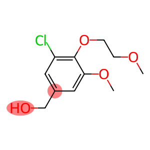 [3-chloro-5-methoxy-4-(2-methoxyethoxy)phenyl]methanol
