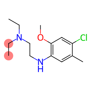 {2-[(4-chloro-2-methoxy-5-methylphenyl)amino]ethyl}diethylamine