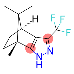 D-4,5,6,7-TETRAHYDRO-3-TRIFLUOROMETHYL-7,8,8-TRIMETHYL-1H-4,7-(METHANO)INDAZOLE