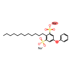 4-Dodecyl[oxybisbenzene]-3,5-disulfonic acid disodium salt