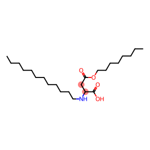 2-Dodecylamino-3-(octyloxycarbonyl)propionic acid