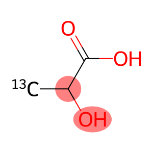 D-Lactic  -3-13C  acid  solution  sodium  salt,  Sodium  D-lactate-3-13C  solution