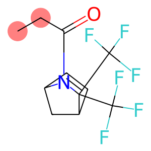 1-[3,3-di(trifluoromethyl)-2-azabicyclo[2.2.1]hept-5-en-2-yl]propan-1-one