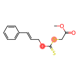 Dithiocarbonic acid O-cinnamyl S-methoxycarbonylmethyl ester