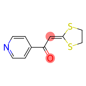 2-(1,3-dithiolan-2-yliden)-1-(4-pyridyl)ethan-1-one