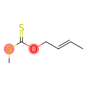 Dithiocarbonic acid O-(2-butenyl)S-methyl ester