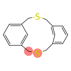 3,11-dithiatricyclo[11.3.1.1~5,9~]octadeca-1(17),5(18),6,8,13,15-hexaene