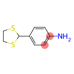 4-(1,3-DITHIOLAN-2-YL)ANILINE, 97+%