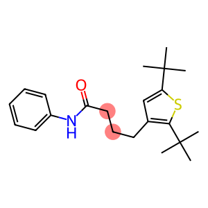 4-(2,5-ditert-butyl-3-thienyl)-N-phenylbutanamide