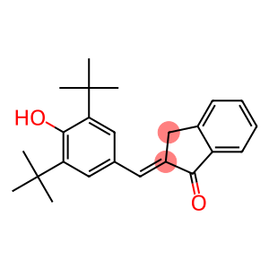 2-[3,5-di(tert-butyl)-4-hydroxybenzylidene]indan-1-one