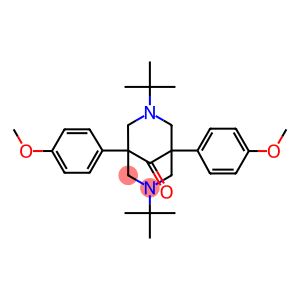 3,7-di(tert-butyl)-1,5-bis(4-methoxyphenyl)-3,7-diazabicyclo[3.3.1]nonan-9-one