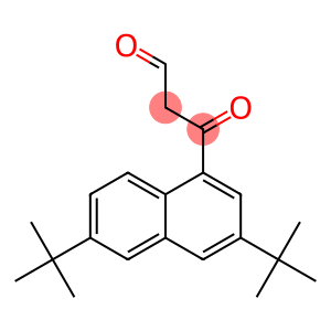 3-(3,6-DI-TERT-BUTYL-NAPHTHALEN-1-YL)-3-OXO-PROPIONALDEHYDE