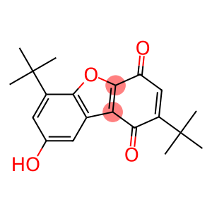 2,6-DI-TERT-BUTYL-8-HYDROXY-DIBENZOFURAN-1,4-QUINONE