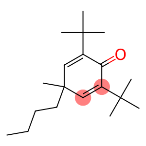 2,6-Di-tert-butyl-4-methyl-4-butyl-2,5-cyclohexadien-1-one