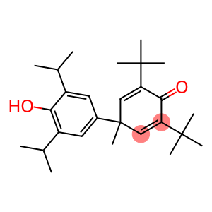 2,6-Di-tert-butyl-4-methyl-4-(4-hydroxy-3,5-diisopropylphenyl)-2,5-cyclohexadien-1-one