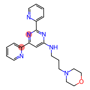 (2,6-DI-PYRIDIN-2-YL-PYRIMIDIN-4-YL)-(3-MORPHOLIN-4-YL-PROPYL)-AMINE