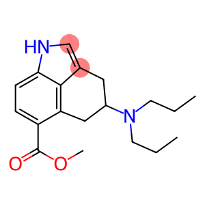 4-(Dipropylamino)-1,3,4,5-tetrahydrobenz[cd]indole-6-carboxylic acid methyl ester