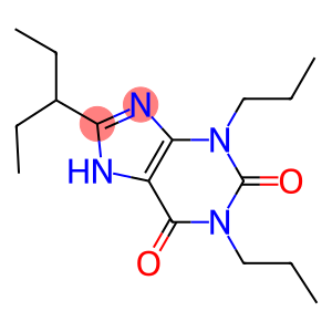 1,3-Dipropyl-8-(1-ethylpropyl)xanthine