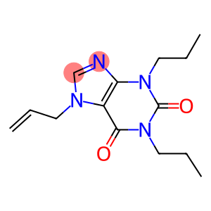 1,3-Dipropyl-7-(2-propenyl)xanthine