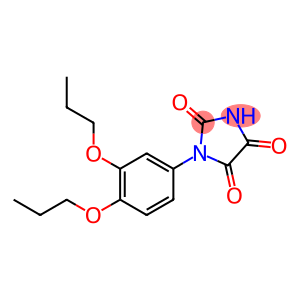 1-(3,4-DIPROPOXYPHENYL)IMIDAZOLIDINE-2,4,5-TRIONE