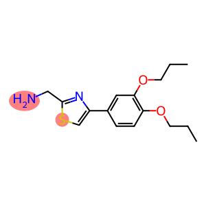 [4-(3,4-dipropoxyphenyl)-1,3-thiazol-2-yl]methanamine