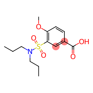 3-(dipropylsulfamoyl)-4-methoxybenzoic acid