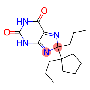 8-dipropyl-8-cyclopentylxanthine