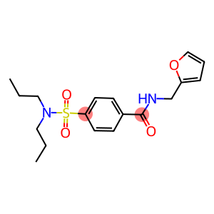 4-[(dipropylamino)sulfonyl]-N-(2-furylmethyl)benzamide