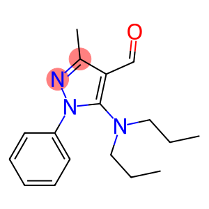 5-(dipropylamino)-3-methyl-1-phenyl-1H-pyrazole-4-carbaldehyde