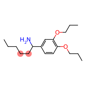 1-(3,4-dipropoxyphenyl)hexan-1-amine