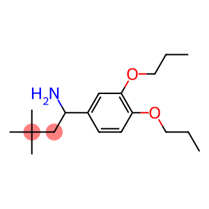 1-(3,4-dipropoxyphenyl)-3,3-dimethylbutan-1-amine