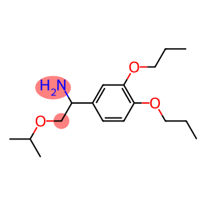 1-(3,4-dipropoxyphenyl)-2-(propan-2-yloxy)ethan-1-amine